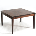 Coffee table in rosewood