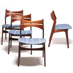 Dining chairs by Erik Buck