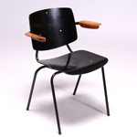 Plywood chair by Kho Liang Le