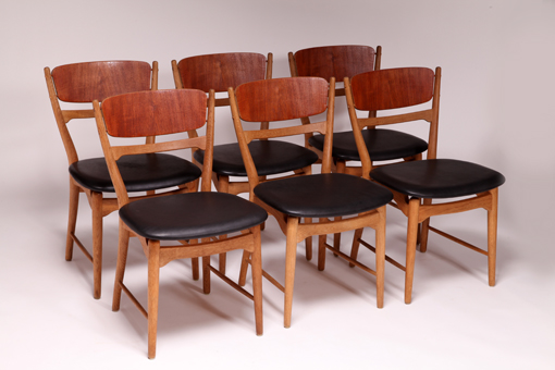 Dining chairs by Arne Wahl Iversen