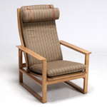 Model 2254, High back easy chair by Børge Mogensen