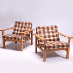 Moduline easy chairs by Ole Gjerløv-Knudsen