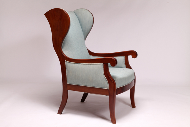 Wingback lounge chair by Frits Henningsen