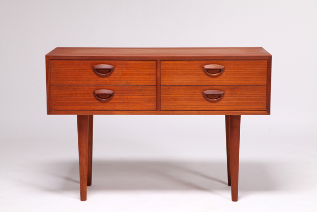 Chest of drawers in teak by Kai Kristiansen