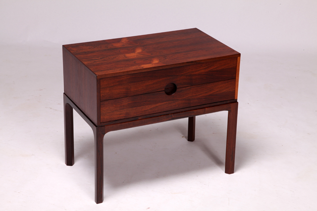 Chest of drawers in rosewood by Kai Kristiansen