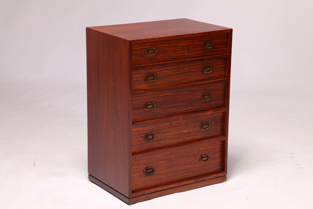 “Alabama” small drawers in rosewood by Henning Korch