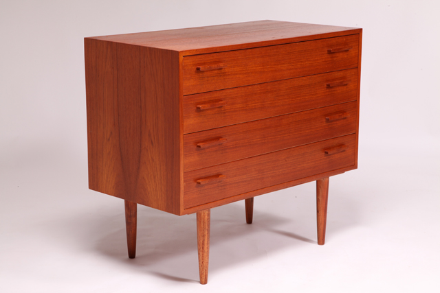 Chest of drawers in teak by Kai Kristiansen