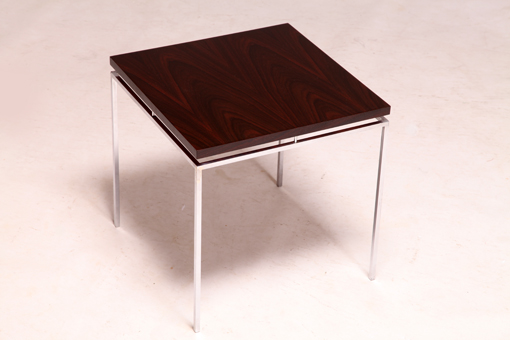 Small side table in rosewood by Knud Joos
