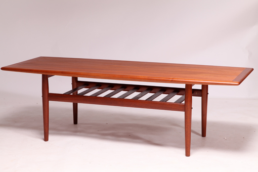 Coffee table in teak by Grete Jalk