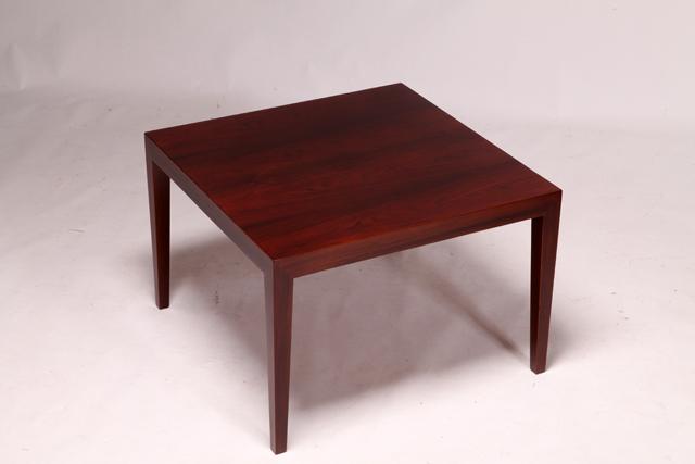 Coffee table in rosewood by Severin Hansen Jr.