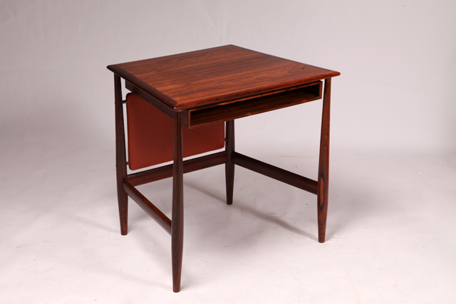 Small desk in rosewood