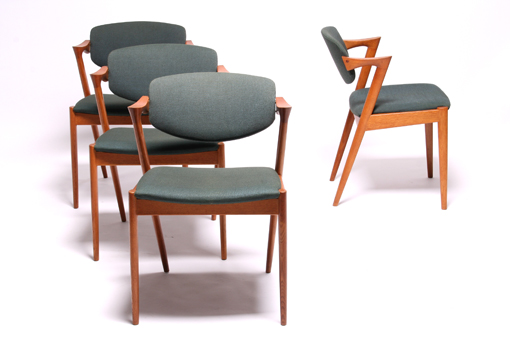No42 chairs by Kai Kristiansen