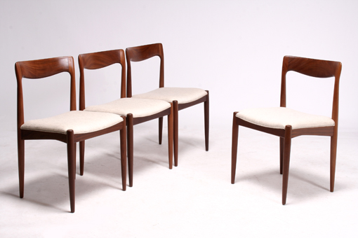 Dining chairs by Arne Vodder