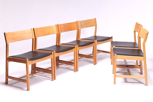 Dining chairs by Børge Mogensen