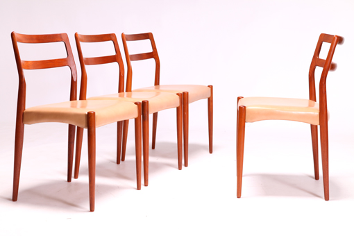 Dining chairs by Johannes Andersen