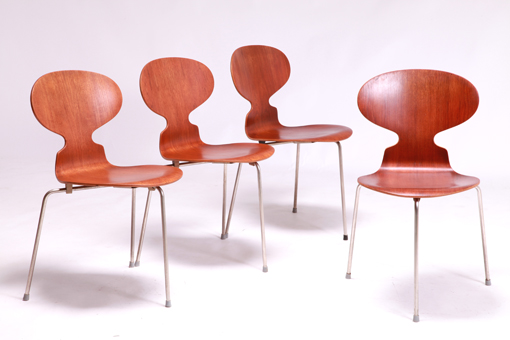 Ant chairs model 3100 by Arne Jacobsen