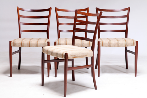 Dining chair in rosewood