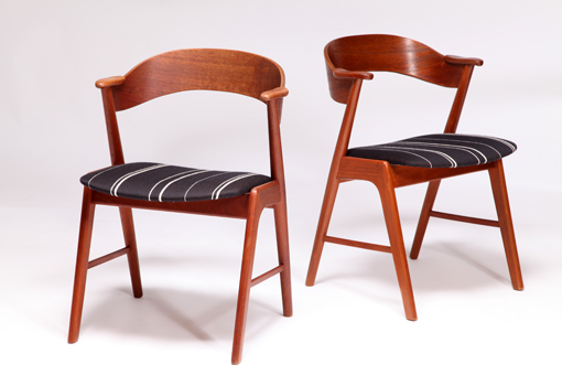 Dining chairs by Kai Kristiansen
