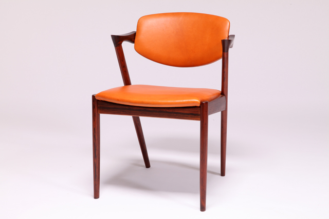 No.42 chair in rosewood by Kai Kristiansen