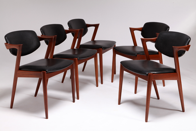No.42 chair in teak by Kai Kristiansen