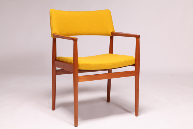 Armchair in teak by Erik Wørts