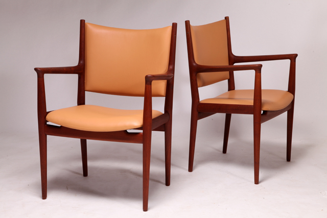 Model JH713 in teak by Hans J. Wegner