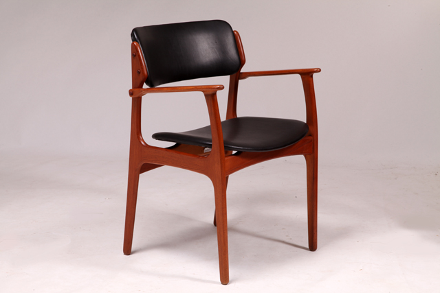 Model 50 armchair in teak by Erik Buch
