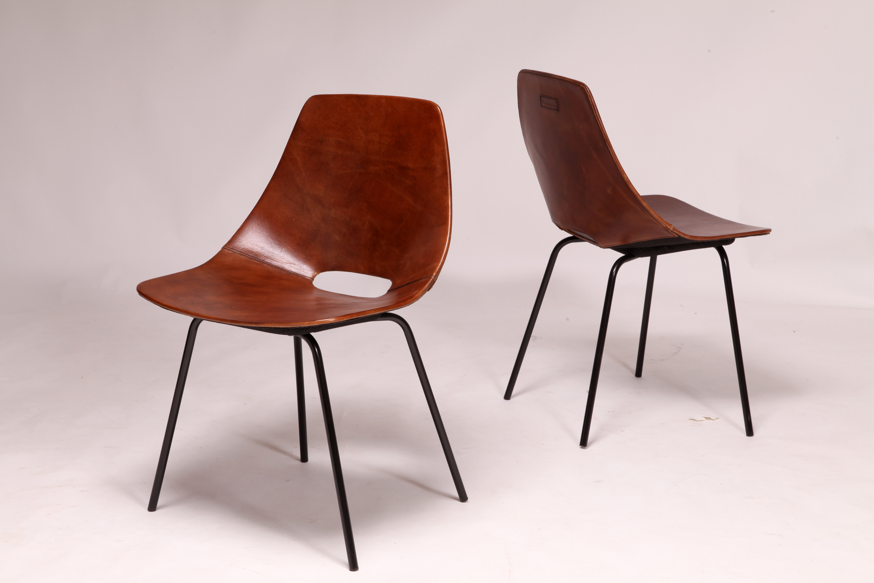 Pierre Guariche Tonneau チェアー　ガーリッシュ　椅子 Pierre Guariche Tonneau Chair / 1950s / France - THIRTY