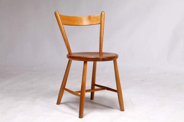 Dining chair in beech & pine by Børge Mogensen