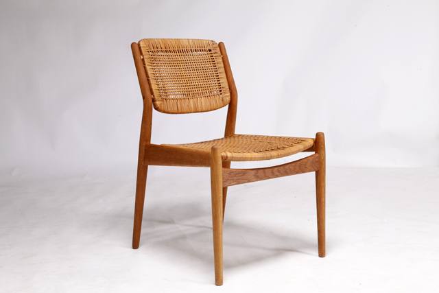 Model 51 chair oak & cane by Arne Vodder