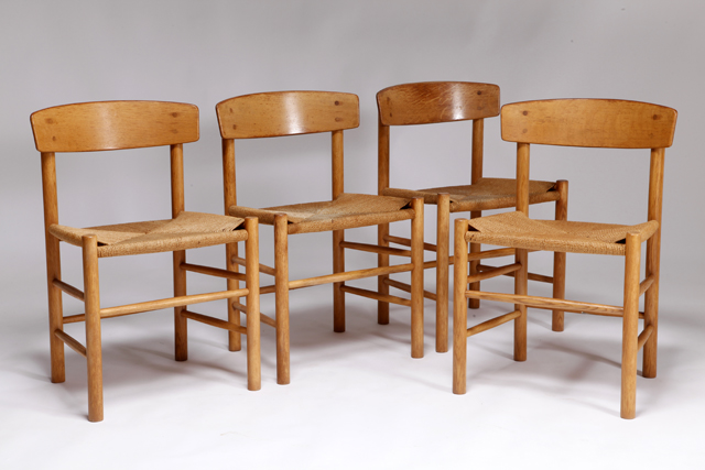 J39 Shaker chair in oak by Børge Mogensen