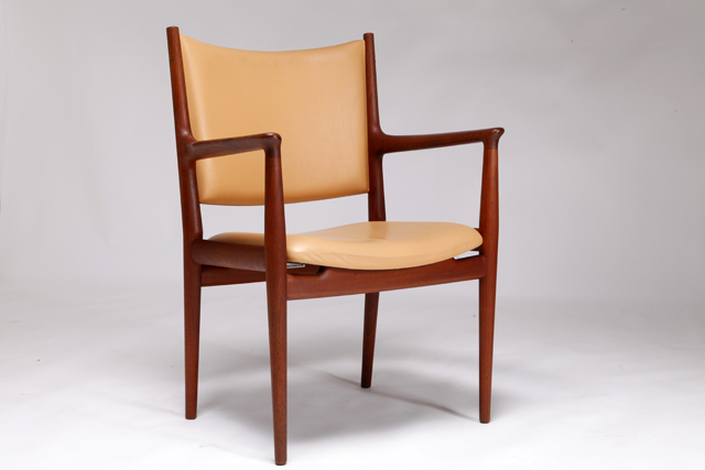 Model JH713 in teak by Hans J. Wegner