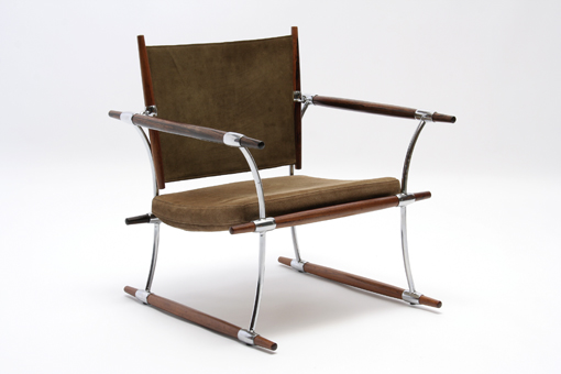 The stick chair in rosewood by Jens H. Quistgaard