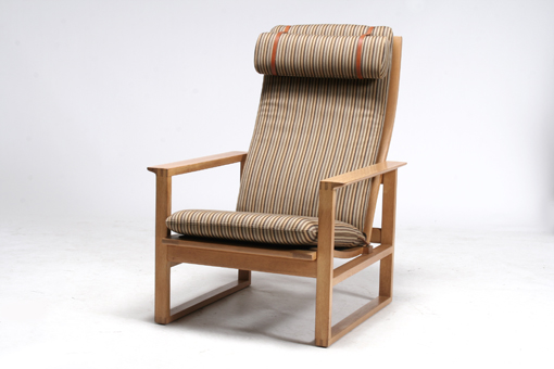 Model 2254, High back easy chair by Børge Mogensen
