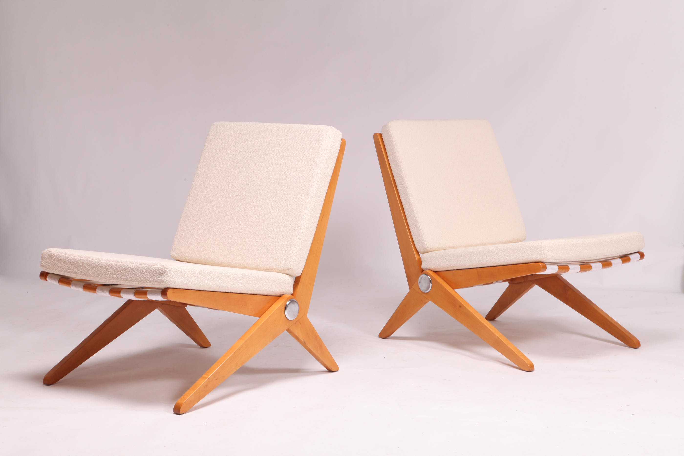 Scissor chair by Pierre Jeanneret | Swanky Systems