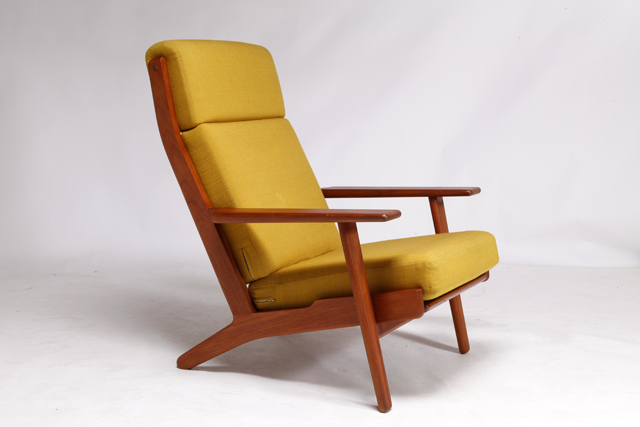 GE290A High-backed in teak by Hans J. Wegner