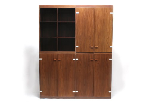 Bookshelf and cabinet by Arne Vodder