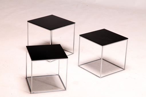 Pk 71 nesting tables by Poul Kjaerholm