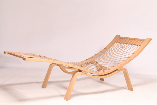 Hammock chaise lounge by Hans J. Wegner