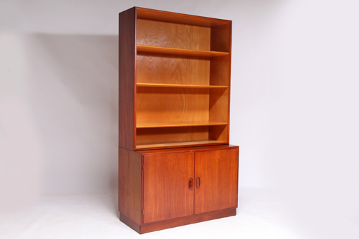 Bookshelf with cabinet by Børge Mogensen
