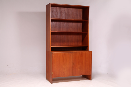 Bookshelf with cabinet by Hans J. Wegner