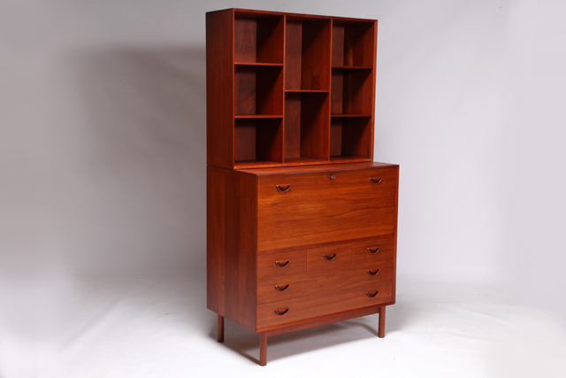 Bookcase with bureau by Peter Hvid