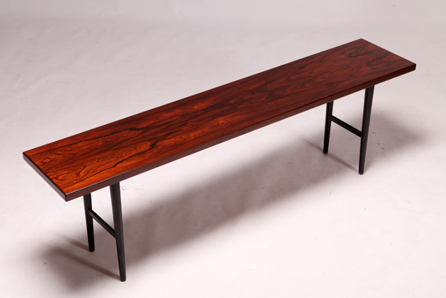 Coffee table in rosewood by Kurt Østervig
