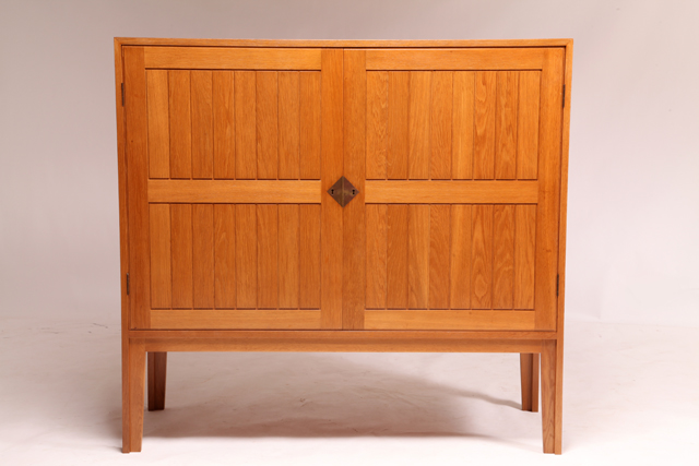 Cabinet in solid oak by Kurt Østervig