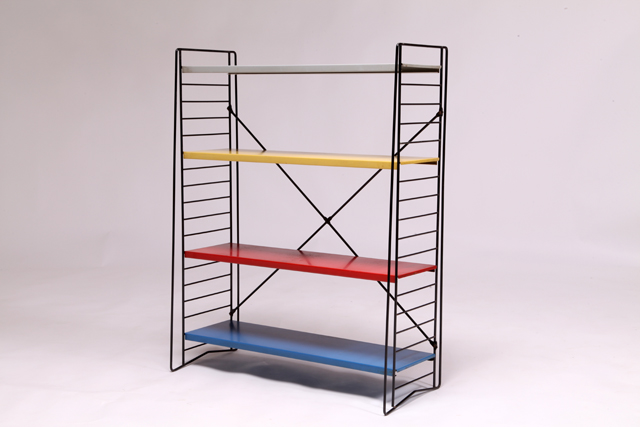 Freestanding shelving by A. D. Dekker