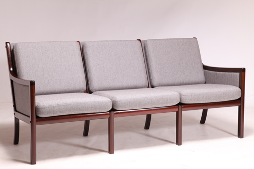 Three-seater sofa by Ole Wanscher