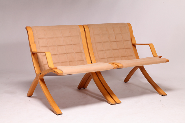 X two-seat sofa by Peter Hvidt & Orla Mølgaard Nielsen