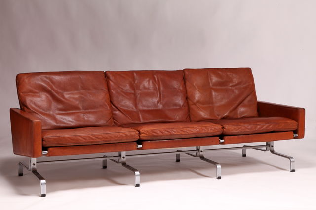 PK-31/3 sofa for E. Kold Christensen by Poul Kjærholm