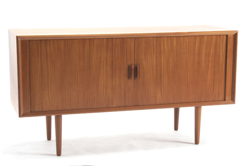 Sideboard with roll front doors