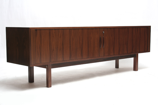 Low sideboard with sliding doors